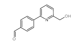 2-(4-甲酰基苯基)-6-(羟基甲基)吡啶