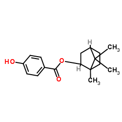REL-4-羟基苯甲酸 (1R,2R,4R)-1,7,7-三甲基双环[2.2.1]庚-2-基酯
