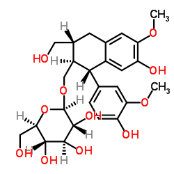 异落叶松脂素-9'-O-BETA-D-吡喃葡萄糖苷