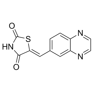 5-(6-喹喔啉亚甲基)-2,4-噻唑啉二酮