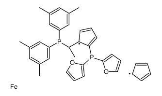 (R)-1-{(SP)-2-[二(2-呋喃基)膦基]二茂铁基}乙基二(3,5-二甲苯基)膦