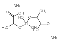 二(2-羟基丙酸)二氢氧化二铵合钛