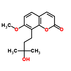 8-(3-羟基-3-甲基丁基)-7-甲氧基-2H-1-苯并吡喃-2-酮