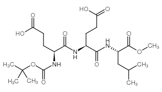 N-[叔丁氧羰基]-L-alpha-谷氨酰-L-alpha-谷氨酰-L-亮氨酸 3-甲酯
