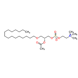 Β-乙酰基-Γ-O-十六烷基-L-Α-卵磷脂