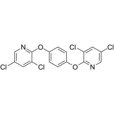 3,5-dichloro-2-[4-(3,5-dichloropyridin-2-yl)oxyphenoxy]pyridine