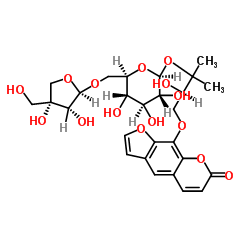 9-[(2R)-3-[(6-O-D-芹糖-BETA-D-呋喃糖基-BETA-D-吡喃葡萄糖基)氧基]-2-羟基-3-甲基丁氧基]-7H-呋喃并[3,2-G][1