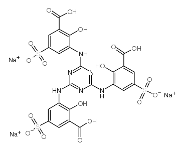 5,5’,5’’-(1,3,5-三嗪-2,4,6-三亚氨基)三(5-磺酸基水杨酸)三氢三钠