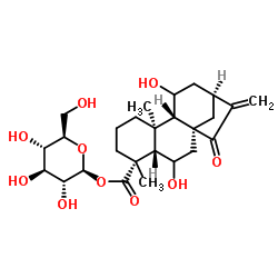 等效-6,11-二羟基-15-氧代-16-贝壳杉烯-19-酸 BETA-D-吡喃葡萄糖酯