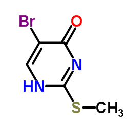 5-溴-2-(甲硫基)-4(1氢)-嘧啶酮