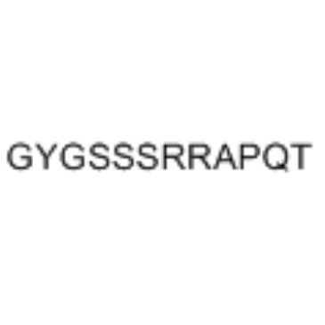 GLY-TYR-GLY-SER-SER-SER-ARG-ARG-ALA-PRO-GLN-THR