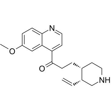 1-丙酮, 3-[(3R,4R)-3-乙烯基-4-哌啶基]-1-(6-甲氧基-4-喹啉基)-
