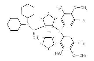 (S)-1-{(RP)-2-[双(4-甲氧基-3,5-二甲基苯基)膦]二茂铁基}乙基二环己基膦