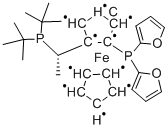 (2S)-1-[(1S)-1-[双(1,1-二甲基乙基)膦]乙基]-2-(二-2-呋喃基膦基)二茂铁(符合 CAS 标准)