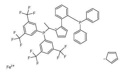(S)-1-{(SP)-2-[2-(二苯基膦)苯基]二茂铁基}乙基双[3,5-双-(三氟甲基)苯基]膦