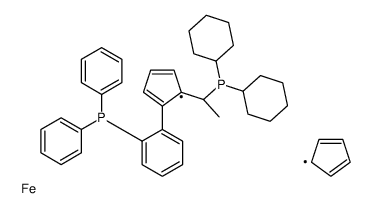 (S)-1-{(SP)-2-[2-(二苯基膦)苯基]二茂铁基}乙基二环己基膦