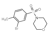 1-(3-溴-4-甲基苯基磺酰)吗啉