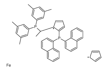 (R)-1-{(SP)-2-[二(1-萘基)膦]二茂铁基}乙基二(3,5-二甲苯基)膦
