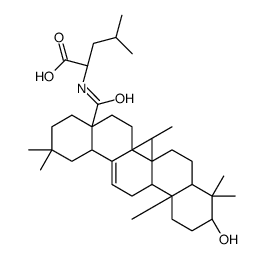 N-[(3beta)-3-羟基-28-氧代齐墩果-12-烯-28-基]-L-亮氨酸