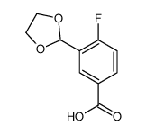 3-(1,3-二氧杂烷-2-基)-4-氟苯甲酸
