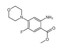 2-氨基-5-氟-4-(4-吗啉)苯甲酸甲酯