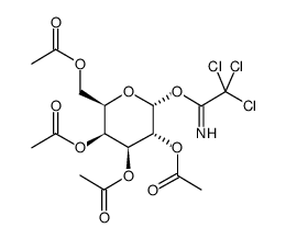 2,3,4,6-四-O-乙酰基-&Alpha;-D-吡喃半乳糖酰基-2,2,2-三氯代亚氨乙酸酯