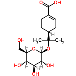 (4S)-4-[1-(beta-D-吡喃葡萄糖基氧基)-1-甲基乙基]-1-环己烯-1-羧酸