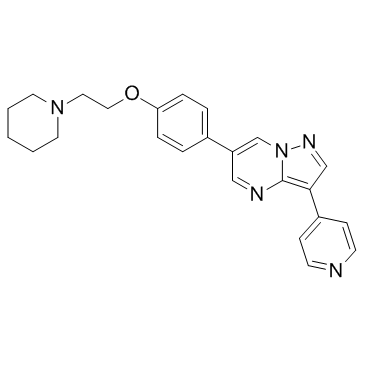 6-[4-[2-(1-哌啶基)乙氧基]苯基]-3-(4-吡啶基)吡唑并[1,5-A]嘧啶