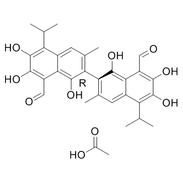 (R)-棉子酚乙酸