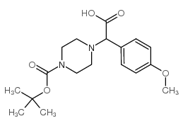 2-(4-Boc-哌嗪-1-基)-2-(4-甲氧苯基)乙酸