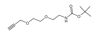 Propargyl-PEG2-NHBoc