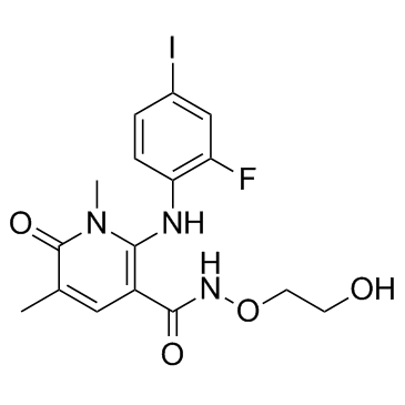 2-(2-氟-4-碘苯氨基)-N-(2-羟基乙氧基)-1,5-二甲基-6-氧代-1,6-二氢吡啶-3-甲酰胺