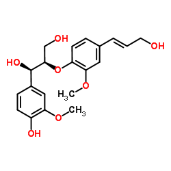 (1R,2R)-1-(4-羟基-3-甲氧基苯基)-2-[4-[(1E)-3-羟基-1-丙烯-1-基]-2-甲氧基苯氧基]-1,3-丙二醇