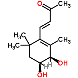 (3E)-4-[(3R,4S)-3,4-二羟基-2,6,6-三甲基-1-环己烯-1-基]-3-丁烯-2-酮