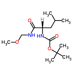 N-(叔丁氧基羰基)-L-亮氨酸-N'-甲氧基-N'-甲酰胺
