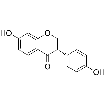 (3S)-7-Hydroxy-3-(4-hydroxyphenyl)-2,3-dihydro-4H-chromen-4-one