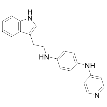 N-[2-(1H-吲哚-3-基)乙基]-N'-(4-吡啶基)-1,4-苯二胺