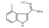 N-羟基-4-氯-吲哚-3-甲脒