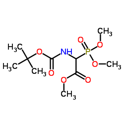Boc-α-膦酰基甘氨酸三甲酯