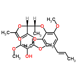 7-O-乙酰基-4-O-去甲基樟叶素
