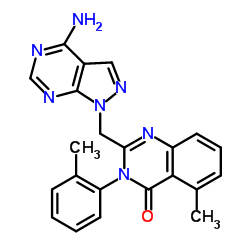 2-[(4-氨基-1H-吡唑并[3,4-d]嘧啶-1-基)甲基]-5-甲基-3-(2-甲基苯基)-4(3H)-喹唑啉酮