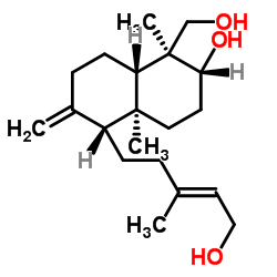 [1S-[1ALPHA,2BETA,4ABETA,5BETA(E),8AALPHA]]-十氢-2-羟基-5-(5-羟基-3-甲基-3-戊烯基)-1,4A-二甲基