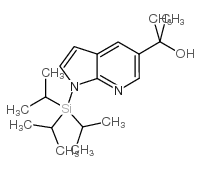 Α,Α-二甲基-1-[三(1-甲基乙基)硅酯]-1H-吡咯并[2,3-B]吡啶-5-甲醇