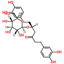 (S)-1,7-双(3,4-二羟基苯基)庚烷-3-酮-5-O-BETA-D-吡喃葡萄糖甙