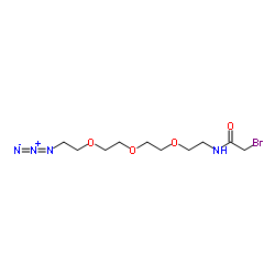 Bromoacetamido-PEG3-azide