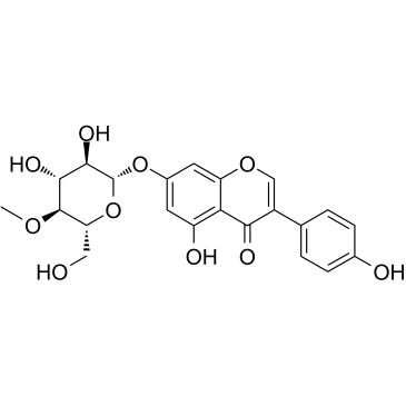 5, 4'-二羟基异黄酮-7-O-Β-4''甲氧基葡萄糖苷