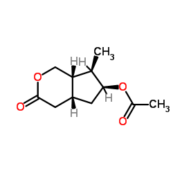 (4AR,6S,7R,7AS)-6-(乙酰氧基)六氢-7-甲基环戊并[C]吡喃-3(1H)-酮